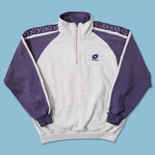 Vintage Lotto Q-Zip Sweater Large 