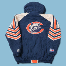 Vintage Starter Chicago Bears Padded Jacket XLarge 