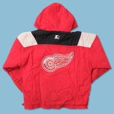 Vintage Starter Detroit Red Wings Anorak Large