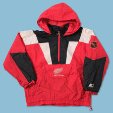 Vintage Starter Detroit Red Wings Anorak Large 