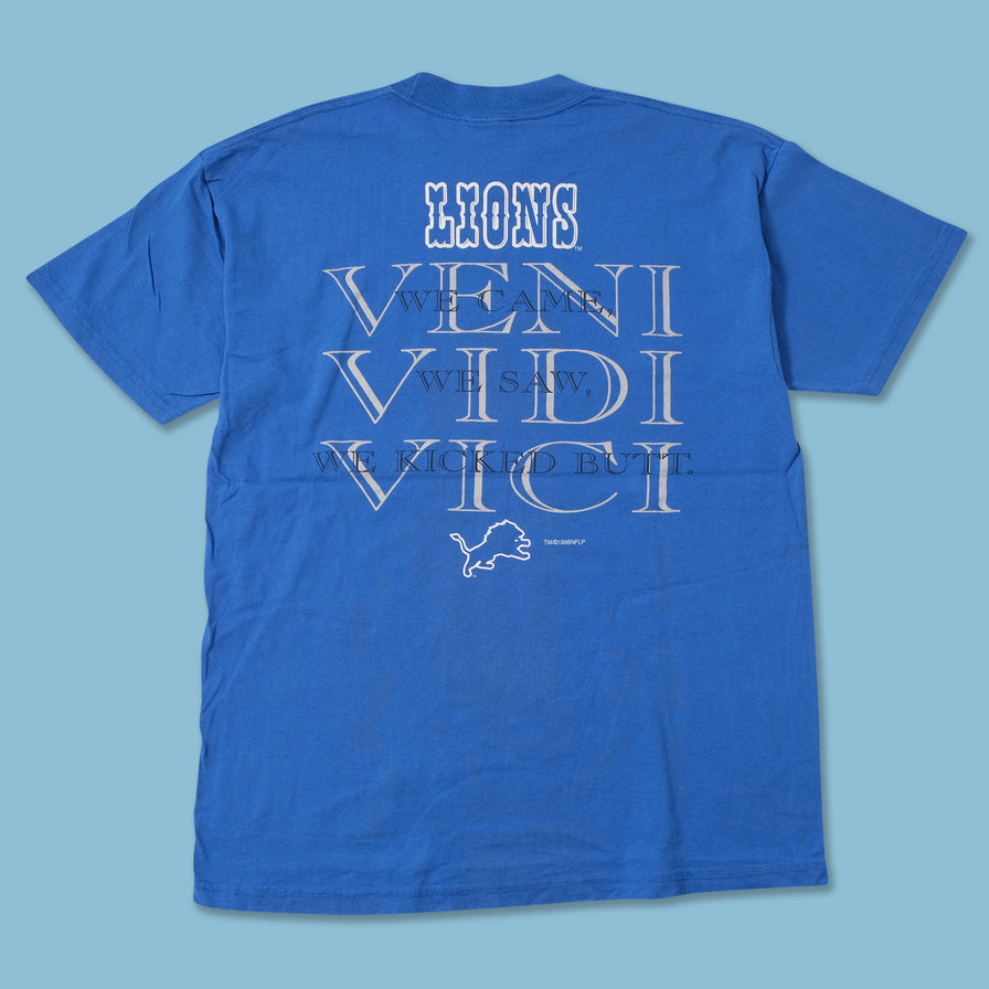 1996 Detroit Lions T-Shirt XLarge 