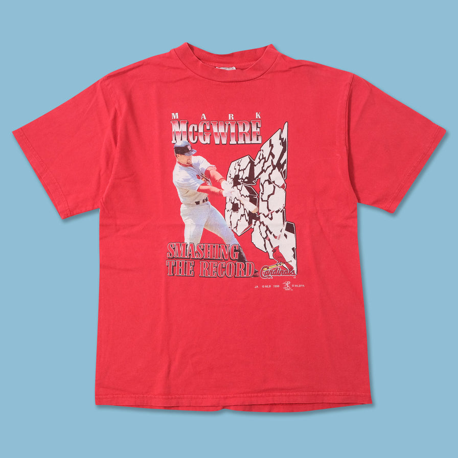 1998 St. Louis Cardinals Mc Gwire T-Shirt Medium 