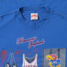 Vintage Nutmeg Kansas Jayhawks T-Shirt Medium 