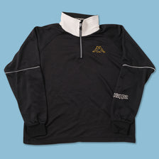 Vintage Kappa Q-Zip Sweater Large 