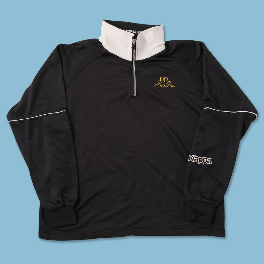 Vintage Kappa Q-Zip Sweater Large 