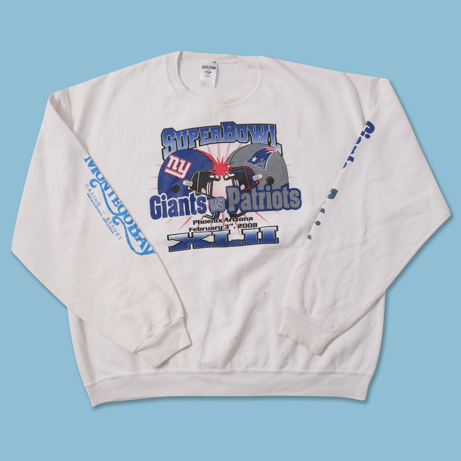 2008 Super Bowl XLII Sweater XLarge 