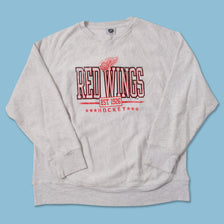 Vintage Red Wings Sweater XXLarge 