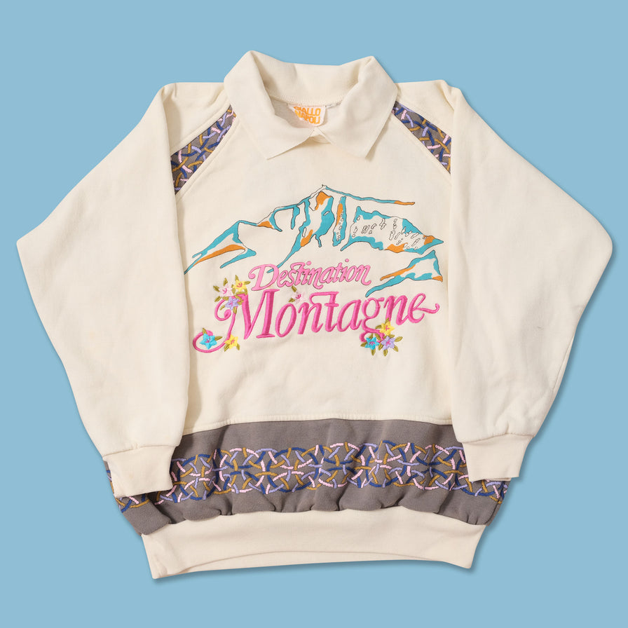 Vintage Montagne Sweater Medium 