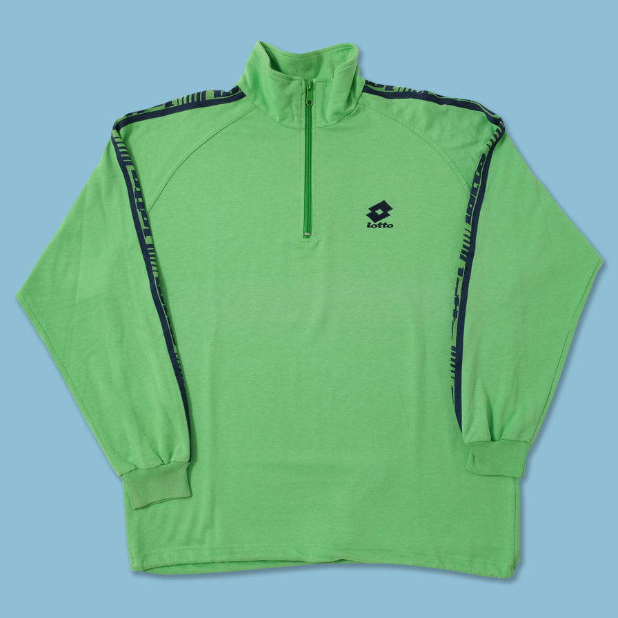 Vintage Lotto Q-Zip Sweater XXLarge 