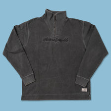 Vintage Asics Q-Zip Sweater XLarge 