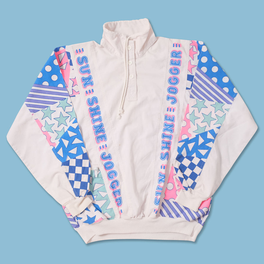 Vintage Sun Shine Jogger Sweater Medium 