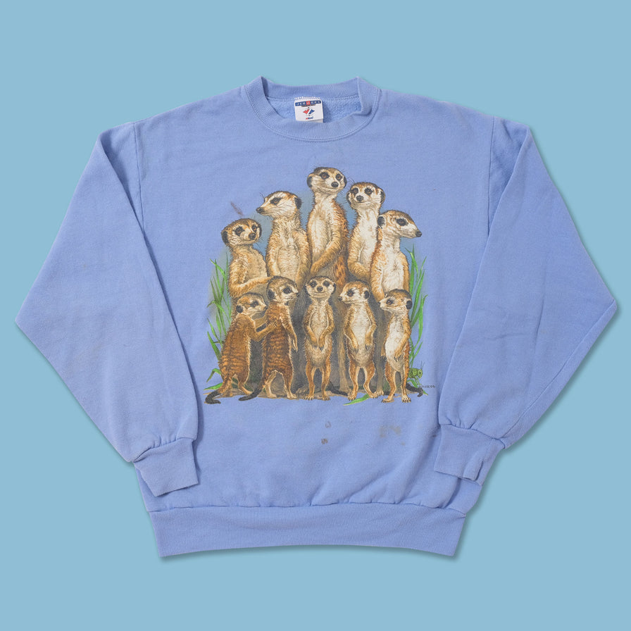 Vintage Meerkat Sweater Medium 