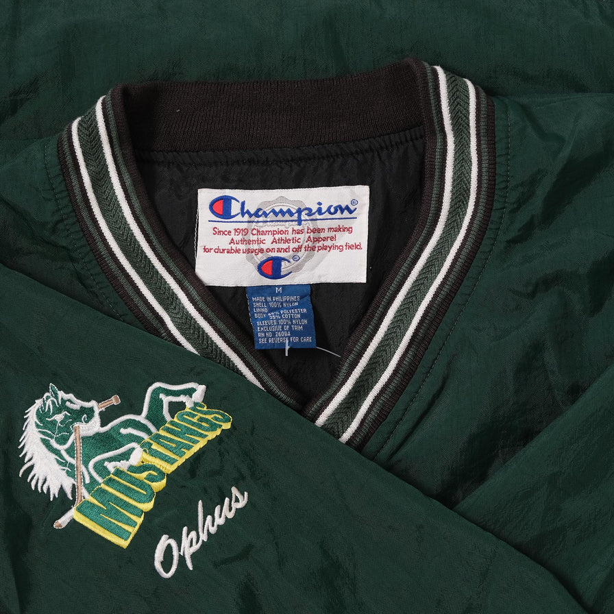 Vintage Champion Mustangs Windbreaker Large 