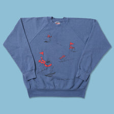 Vintage Ski Sweater Large 