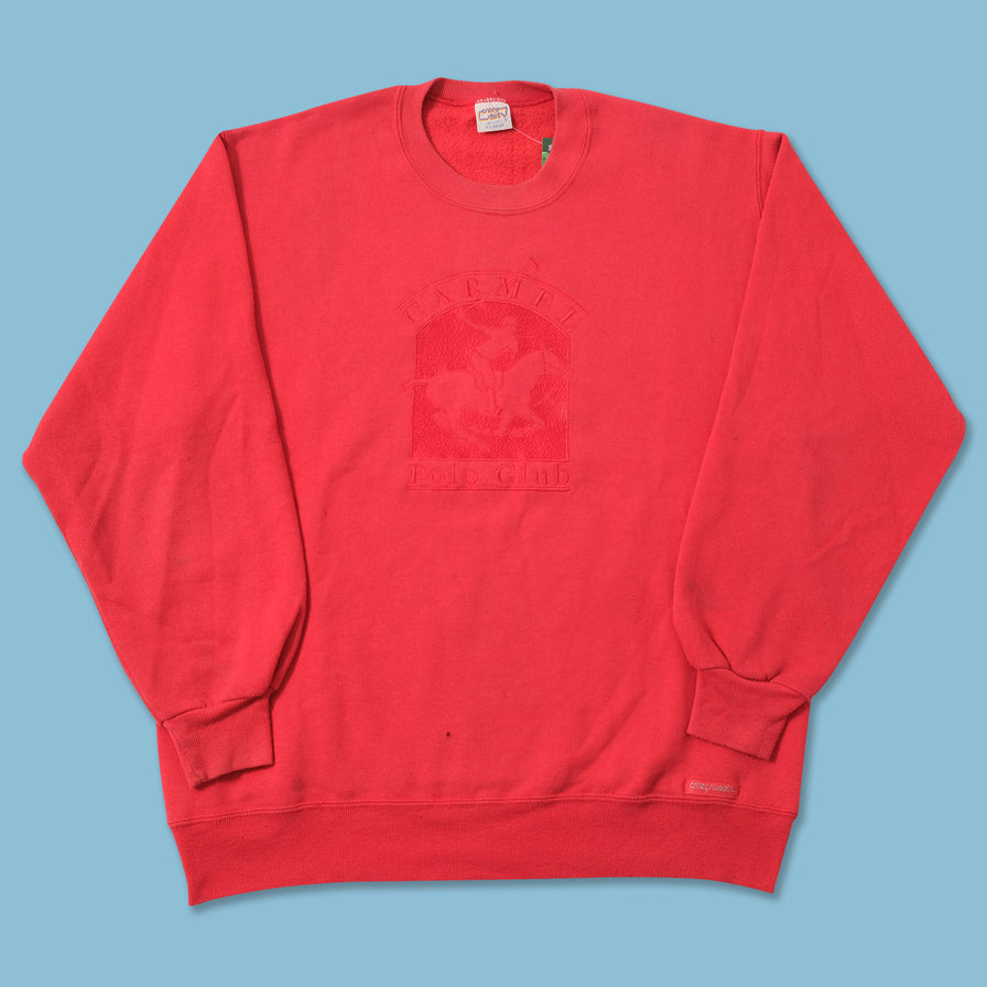 Vintage Carmel Polo Club Sweater XLarge 