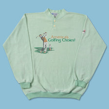 Vintage Golf Sweater Medium 