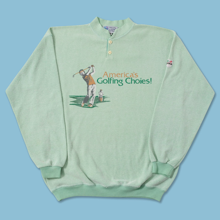 Vintage Golf Sweater Medium 