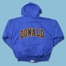 Vintage Donald Duck Light Padded Jacket Large 