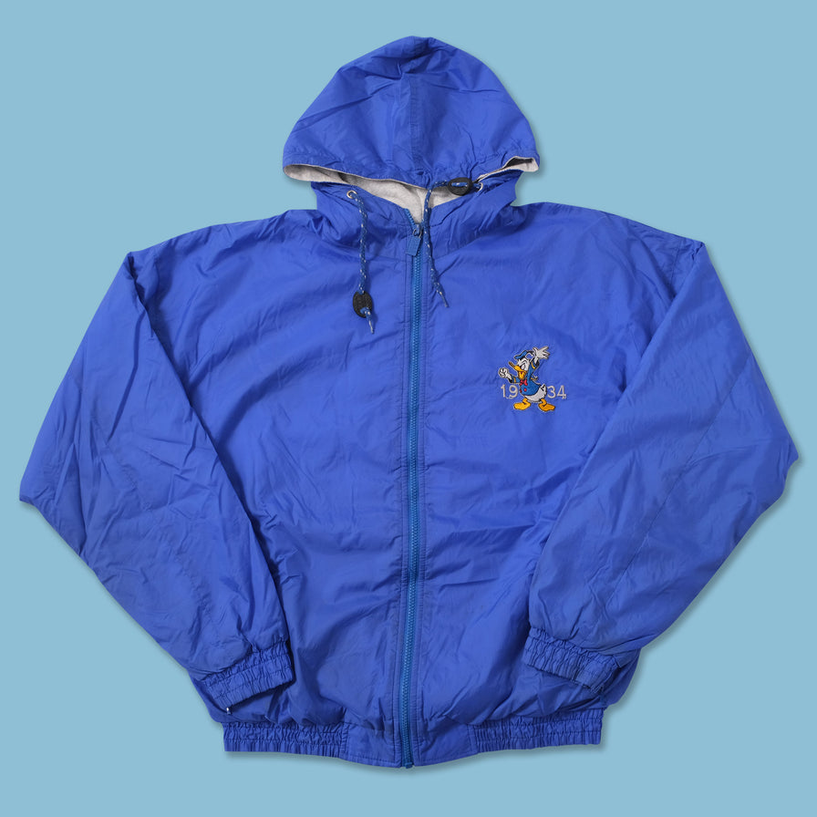 Vintage Donald Duck Light Padded Jacket Large 