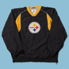 Vintage Pittsburgh Steelers Windbreaker Large 