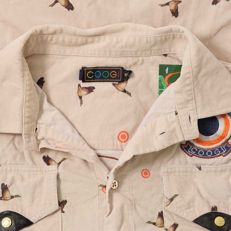 Coogi Cord Shirt XXL 