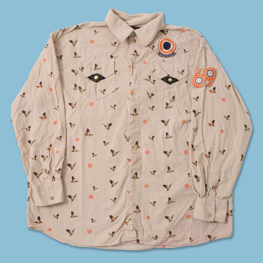 Coogi Cord Shirt XXL 