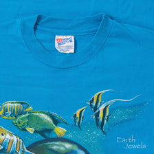 Vintage Ocean T-Shirt Large 
