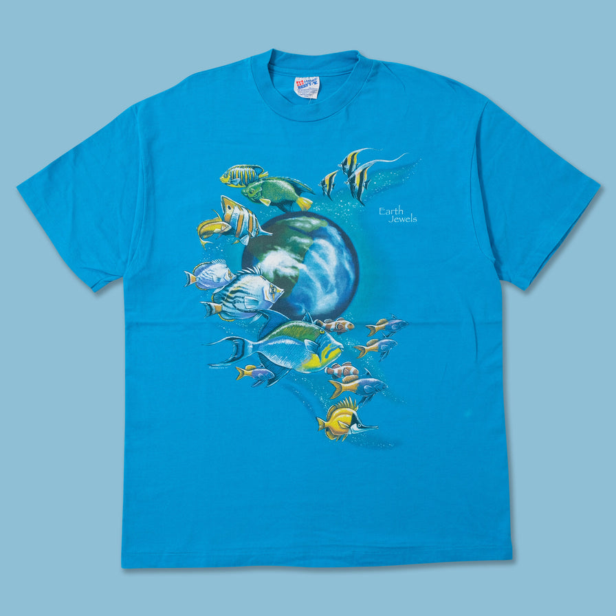 Vintage Ocean T-Shirt Large 