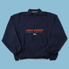 Vintage Reebok Denver Broncos Windbreaker Large 