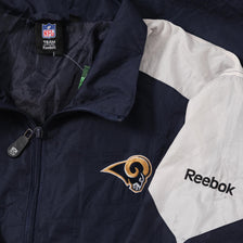 Reebok St. Louis Rams Track Jacket XLarge 