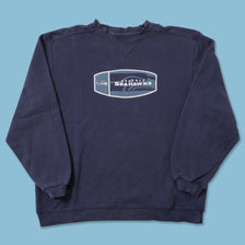 Vintage Reebok Seattle Seahawks Sweater Large 