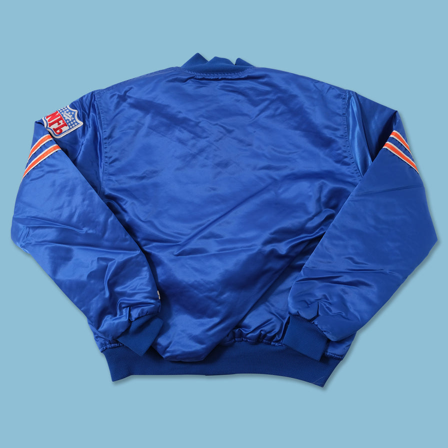 Vintage Starter Denver Broncos Satin College Jacket Large 