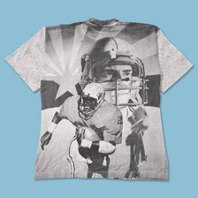 Vintage Football T-Shirt Large 