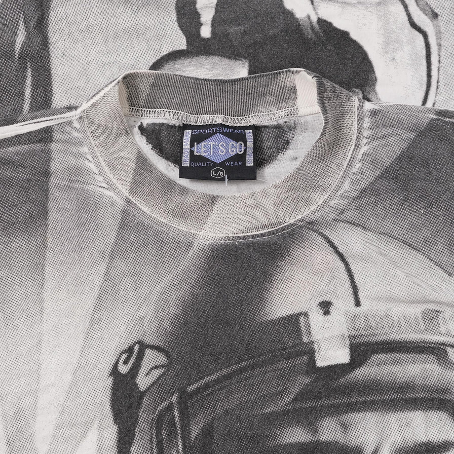 Vintage Football T-Shirt Large 