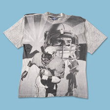 Vintage Football T-Shirt Large 