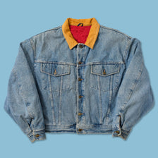 Vintage Padded Denim Jacket Medium 