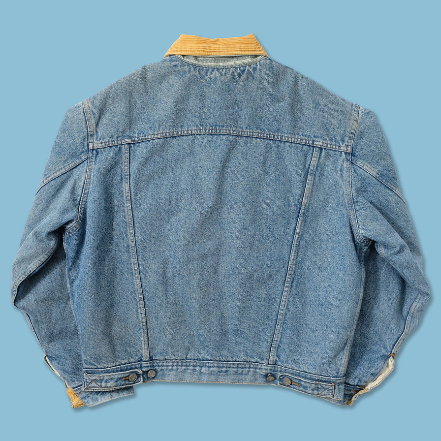 Vintage Padded Denim Jacket Medium 