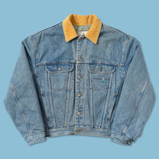 Vintage Padded Denim Jacket Medium 