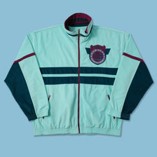 Vintage Diadora Velour Track Jacket Medium 