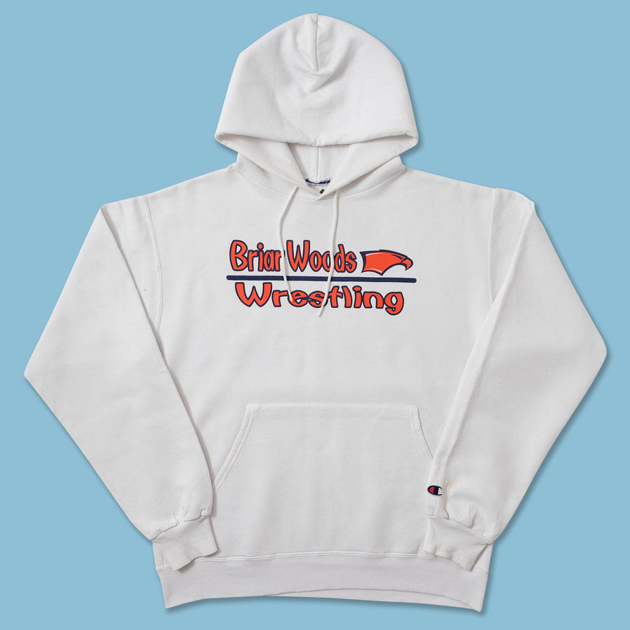 Vintage Champion Briar Woods Wrestling Hoody Medium 