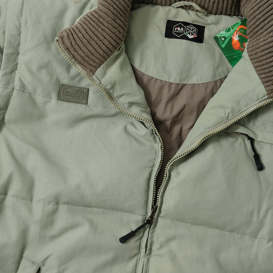 Vintage Fila Puffer Jacket Large 