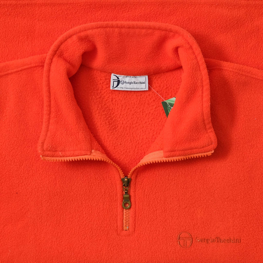 Vintage Sergio Tacchini Q-Zip Fleece Small 