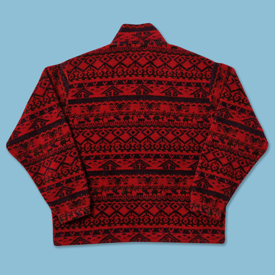 Vintage Deep Pile Fleece Jacket XLarge 