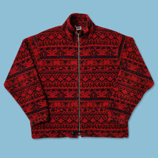 Vintage Deep Pile Fleece Jacket XLarge 