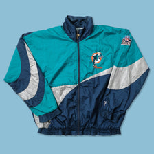 Vintage Pro Player Miami Dolphins Track Jacket XLarge 