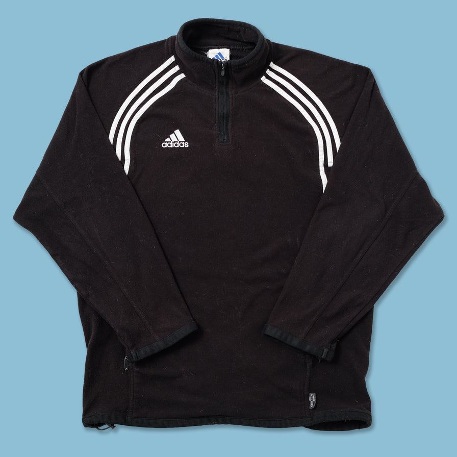 Vintage adidas Q-Zip Fleece Large