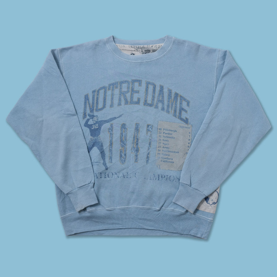 Vintage Notre Dame Sweater Large