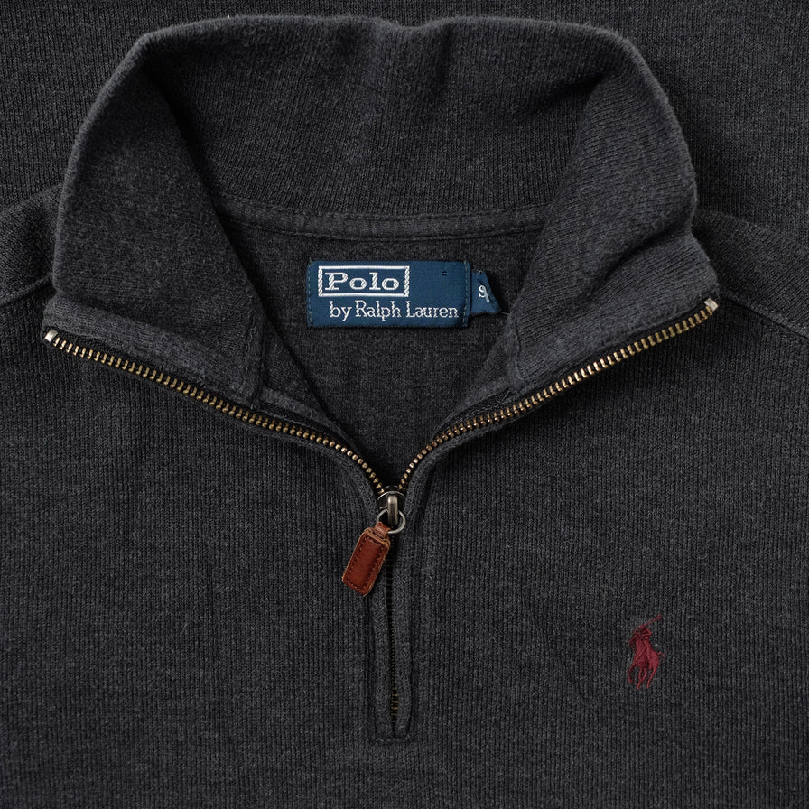Vintage Polo Ralph Lauren Q-Zip Sweater Small