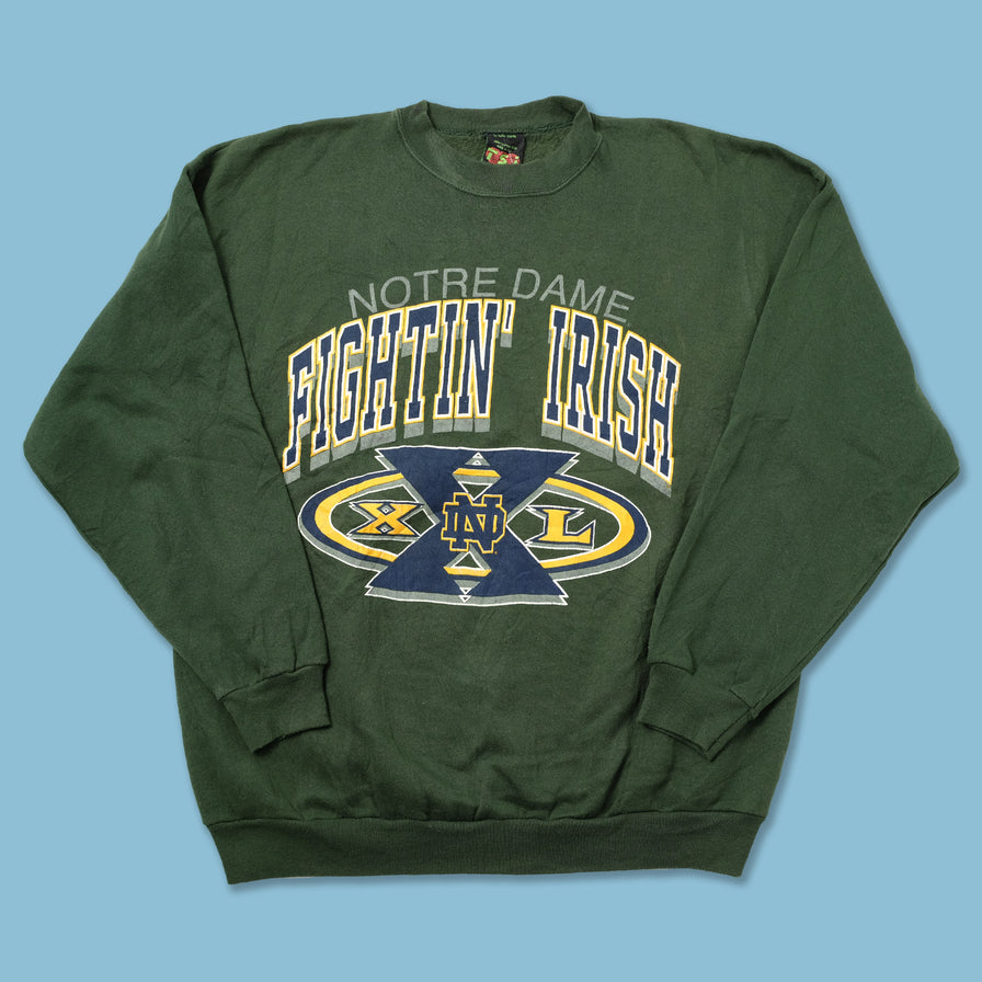 Vintage Notre Dame Sweater XLarge