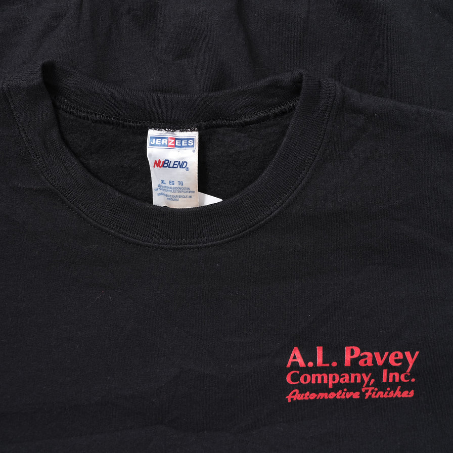 Vintage Car Sweater XLarge